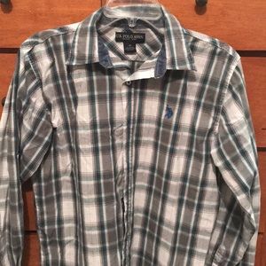 Polo long sleeve button down